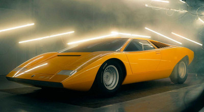 It Took 25,000 Hours To Recreate The Original Lamborghini Countach LP 500 - Photo