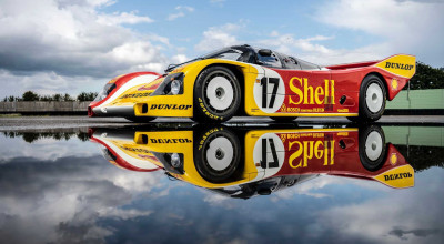 Porsche 962 C Race Car Has Been Restored To Its Original Condition From 1987 - Photo