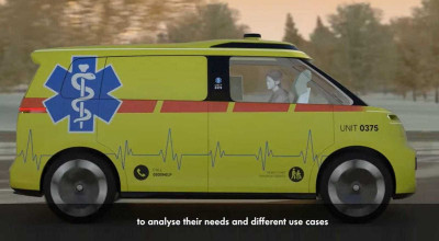Volkswagen ID Buzz Self-<span style='background: #ff0000'>Driving</span> Ambulance Would Save More Lives - Photo
