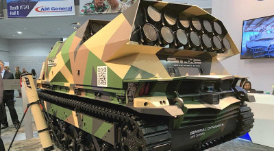 New TRX Tracked Unmanned Vehicle Has 50 Suicide Drones - Photo