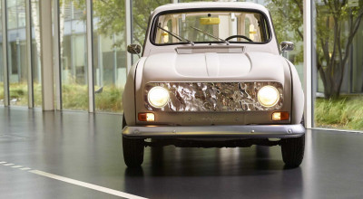 Renault 4L Electric Concept Honors Model's 60th Birthday - Photo