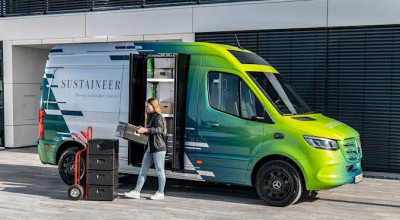 Mercedes-Benz Sustaineer Is The Innovative Delivery Van - Photo