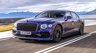 Bentley Flying Spur Hybrid Crosses Iceland Using Straw-Based Biofuel - Photo