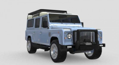Land Rover Defender With 450 HP Powered By Tesla - Photo