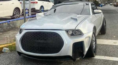 This Mustang Looks Like A Hungry Shark - Photo