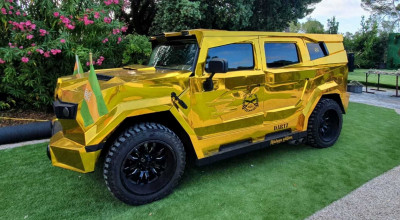 It May Be Yours: Golden Dartz Prombron Aladeen Edition SUV From 'The Dictator' - Photo