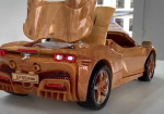 It Took 25 Days To Build This Ferrari SF90 Spider Wooden Toy Car - Photo