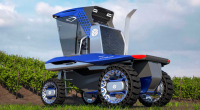 New Holland And Pininfarina Teamed Up To Create A Winemaker-Specific Tractor - Photo