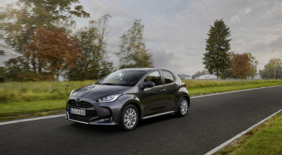 Mazda2 Hybrid Is A Toyota Yaris That Has Been Rebadged For The European Market - Photo