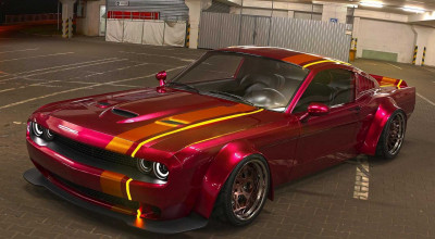 Challenger Hellcat Grille And BMW Chassis Are Used On This 1965 Mustang Build - Photo