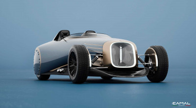 Caterham Seven Receives A 1950s Makeover By Camal Studio - Photo