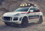 Porsche Cayenne Receives Vintage Rally-Inspired Makeover - Photo