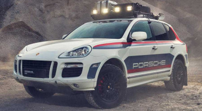 Porsche Cayenne Receives Vintage Rally-Inspired Makeover - Photo