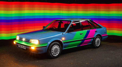 Nissan Unveils Special Bluebird EV To Honor Its UK Plant Anniversary - Photo