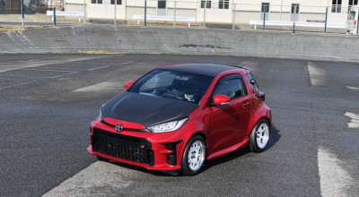 With Rear-Mounted Kawasaki Motor, A Toyota IQ Was Transformed Into A GR Yaris Mini-Me - Photo