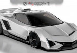 C8 Corvette Is Being Converted Into A Cadillac Supercar With A V12 Engine - Photo