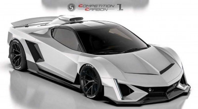C8 <span style='background: #ff0000'>Corvette</span> Is Being Converted Into A Cadillac Supercar With A V12 Engine - Photo