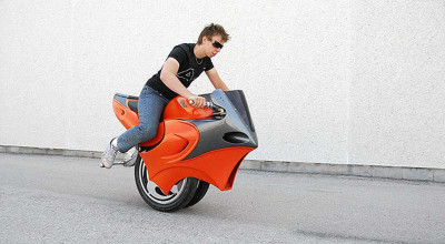 Have You Ever Seen An Uno Dicycle Before?  - Photo