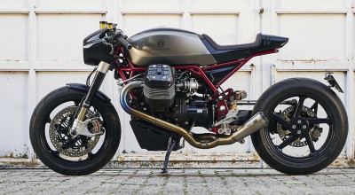 Moto Guzzi Griso Is Transformed Into A Modern Café Racer By Blacktrack Motors - Photo