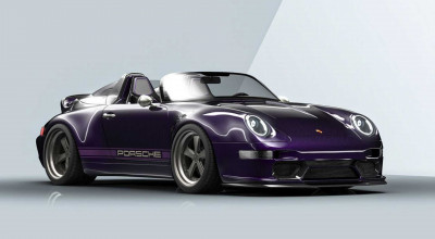 Gunther Werks Showcases Bright Viola Purple Porsche 993 Speedster - Photo