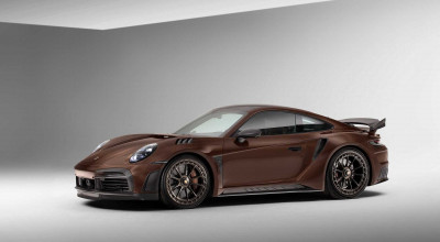 Brown Carbon Fiber Adorns TopCar's Tuned 911 Turbo S - Photo