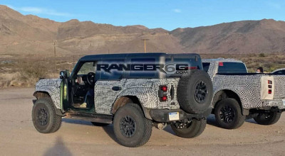 2023 Ford Bronco Raptor VS 2023 Ranger Raptor - Photo