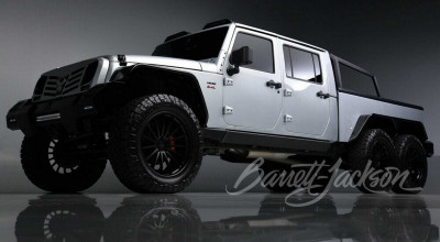 Get Your Hands On A 2012 Jeep Wrangler 6x6 Pickup With A Hemi Engine - Photo