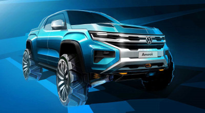 2023 Volkswagen Amarok Teasers Confirm V6 TDI - Photo