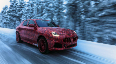 Awaiting Its debut, The 2023 Maserati Grecale Is Being Tested In Lapland - Photo
