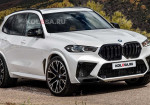 BMW X5 M Facelift Rendered In Unofficial Drawings - Photo