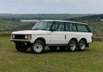 Try Your Luck On This Two-Door, Six-Wheeled Range Rover - Photo