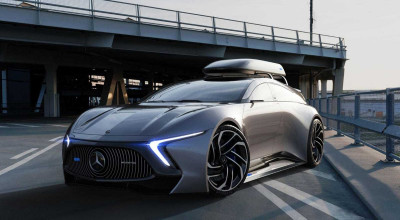 Mercedes-Benz EQR Concept Is A Hyper Wagon With 1,200 HP - Photo