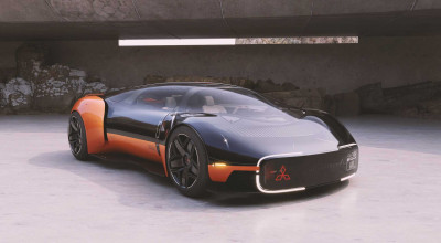 Unofficial Mitsubishi Eclipse EV Design Study Divides Into Two Parts - Photo