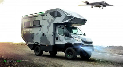 The XPro One Is A Tough RV With Fighter Jets And Military Vehicles As Inspiration - Photo
