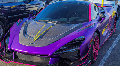 McLaren 720S Looks Ridiculous With Senna GTR Bodykit And Taco Bell Labeling - Photo