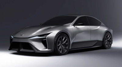 Lexus Electrified Sedan Concept Gets a Closer Look - Photo
