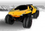 Meet The LamboChallenge, Emre Husmen's 6x6 Lamborghini Ratón - Photo