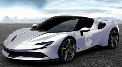 Bianco Courmayeur Joins The Ferrari Cavalcade 10th Birthday Collection - Photo