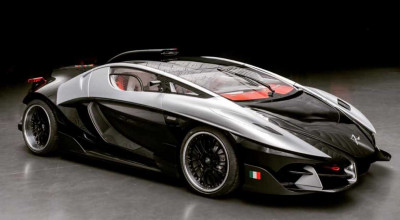 Italian Hypercar Asfané 1010 Incorporates Guns As Door Handles - Photo