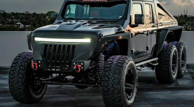 It'll Set You Back $220,000 To Own This Hemi-Powered Jeep Gladiator 6x6 - Photo