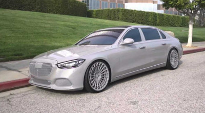 Kim Kardashian's New favourite Car Is A Subtle Grey <span style='background: #ff0000'>Maybach</span> S580 - Photo