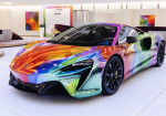 McLaren Artura Art Car Is The Colorful Result Of A Partnership With Nat Bowen - Photo