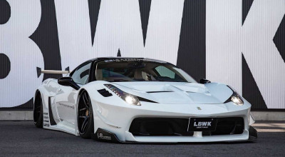 Liberty Walk's <span style='background: #ff0000'>Ferrari</span> <span style='background: #ff0000'>458</span> <span style='background: #ff0000'>Italia</span> Is a Gamechanger - Photo