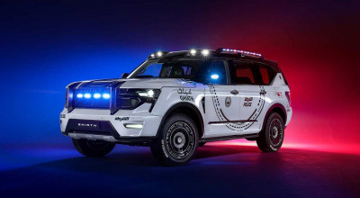 W Motors Ghiath Smart Patrol Is A Nissan-Based Vehicle Designed For The Dubai Police Department - Photo