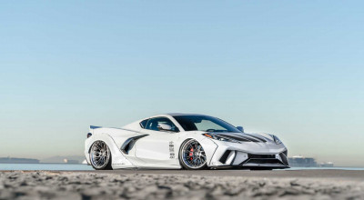 Astonishingly Customized C8 Corvette - Photo