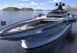 Unbelievable 555-Foot Yacht Concept From Lazzarini - Photo