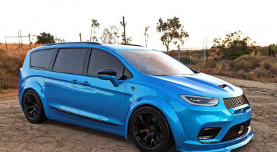 YouTuber Is Working On A Hellcat Chrysler Pacifica - Photo