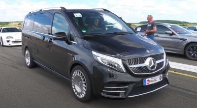 Mercedes-Benz V-Class With An AMG Twin-Turbo V8 - Photo