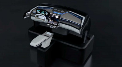 The COMFI, An Advanced Driver's Cockpit, Was Designed By Hyundai Mobis - Photo