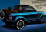 New Fantasy Coming Out: Convertible Land Rover Defender - Photo